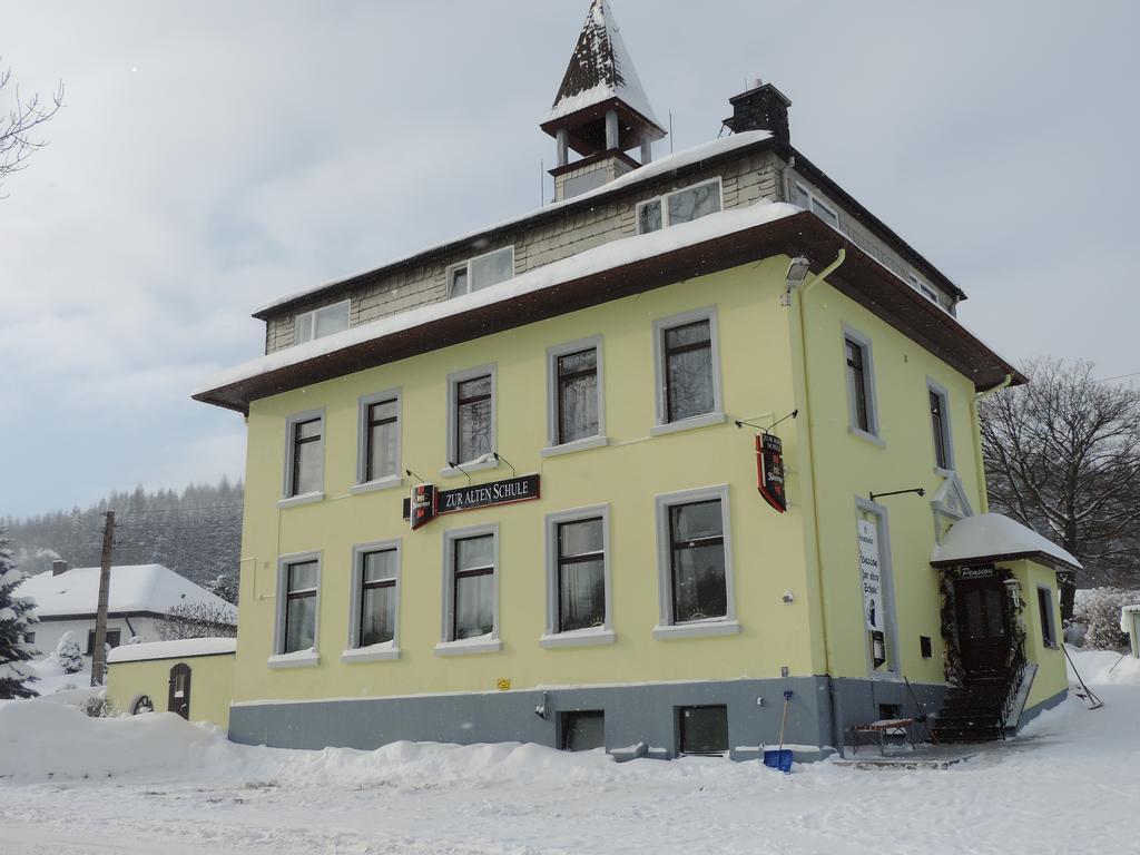 Pension Zur Alten Schule Bärenstein Eksteriør bilde